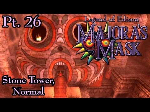 Majora's Mask 3D 100% Walkthrough Pt.26: Stone Tower, Normal (3DS)