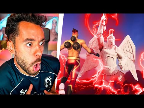 REACCIONANDO AL EVENTO FINAL DE FORTNITE - TheGrefg