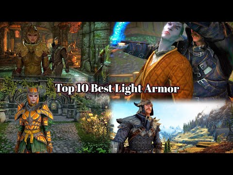 Top 10 Best Light Armor in Skyrim | Anniversary Edition