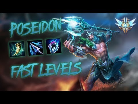 Poseidon | GM Mid | 18 MIN LEVEL 20 | Smite Season 6