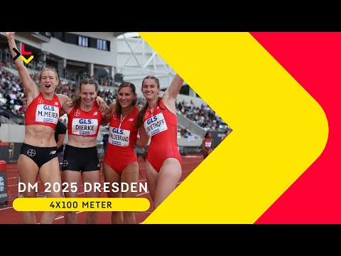 Leverkusener Quartett stürmt zum Titel über 4x100 Meter