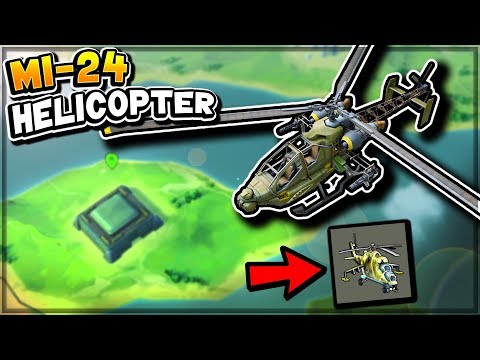 USING THE MI-24 HELICOPTER FOR THE FIRST TIME (massive destruction...) - Last Day on Earth: Survival