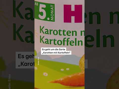 In #Hipp Gläsern könnte ein gefährlicher Stoff eingebracht worden sein. #RedaktionAK #shorts