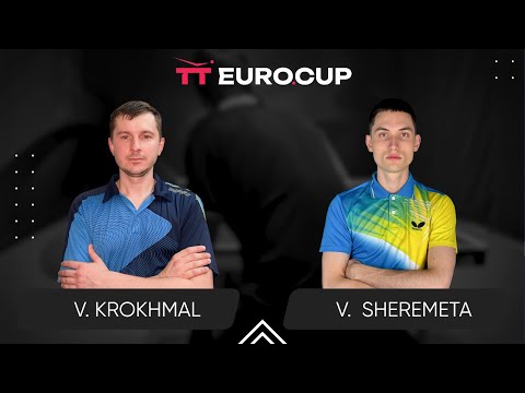 10:20 Vitalii Krokhmal - Vladyslav-Ivan Sheremeta 04.10.2024 TT Euro.Cup Ukraine Master. TABLE 3