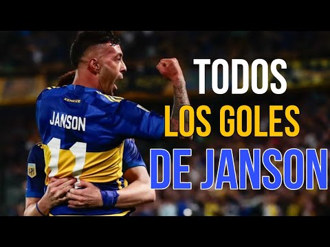 TODOS LOS GOLES DEL PIBE JANSON EN BOCA JUNIORS