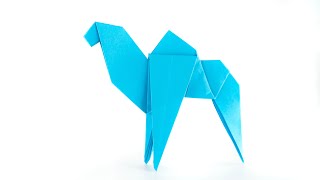 How to make a paper camel - Origami animals