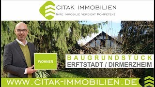 preview picture of video 'Immobilien Erftstadt - Dirmerzheim - Baugrundstück mit 927 m² Grundstücksfläche.'