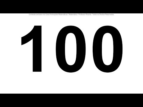 APRENDA A CONTAR DE 1 ATÉ 100 EM PORTUGUÊS