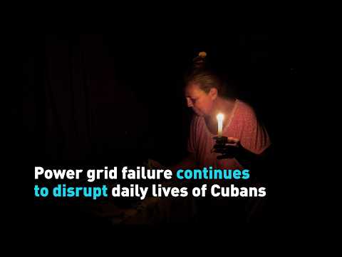 Power grid failure continues to disrupt daily lives of Cubans