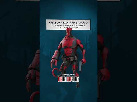 Hellboy (Big, Red & Dark) 1/12 Scale BBTS Exclusive Action Figure Video