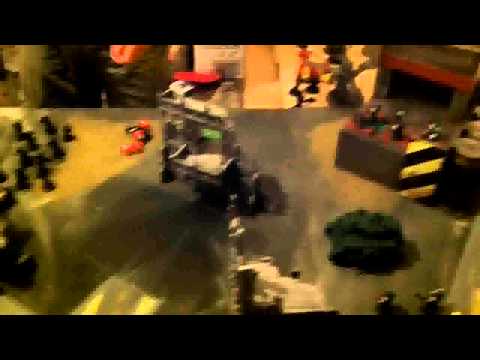 Chaos Space Marines (6th ed) V Dark Angels 1000pts Warhammer 40k Battle Report