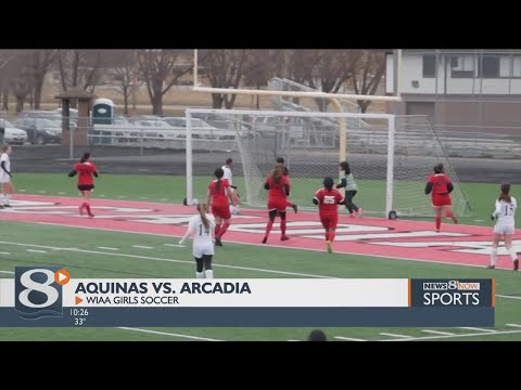 Aquinas soccer blanks Arcadia
