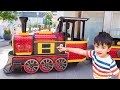 Wheels on the Train go round and round | Nursery Rhymes Kids Song