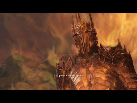"Give Me What's Mine!" - Celebrimbor Confronts Sauron | Shadow Of Mordor: The Bright Lord (DLC)