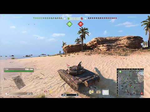 T72M1 First Look 6Kills 10K Total & Armadillo KILL Finish on El Alamein WoT Console with Nitro-Franz