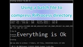 Batch File for RiProcess Folder