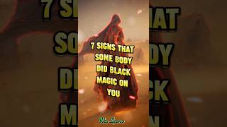 7 Signs of Black Magic #ytshorts #blackmagic #magic