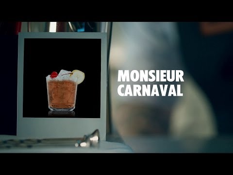 MONSIEUR CARNAVAL DRINK RECIPE - HOW TO MIX