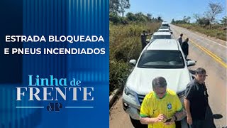 Bloqueio do MST impede Bolsonaro de chegar em Parauapebas