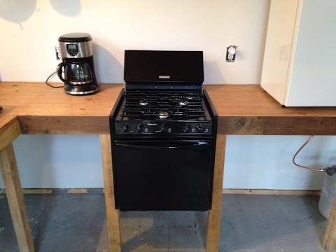 RV Stove Installation at the Cabin