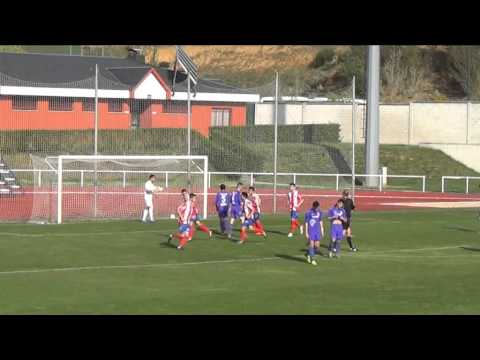 Gol de Dani Martínez. Atlético Bembibre 3 - CD Cristo Atlético 1  (Gol de Dani, 2-1)