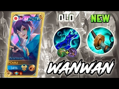 WANWAN FULL ATTACK SPEED BUILD (ONE ULT DELETE) - MLBB