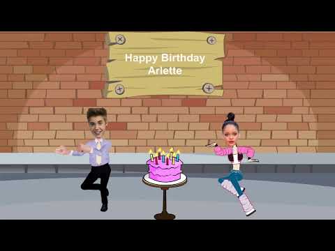 Happy birthday Arlette