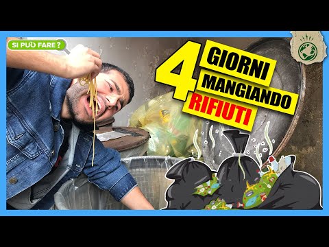 Vivere 4 Giorni Mangiando Solo Rifiuti - [Si Può Fare?] - theShow