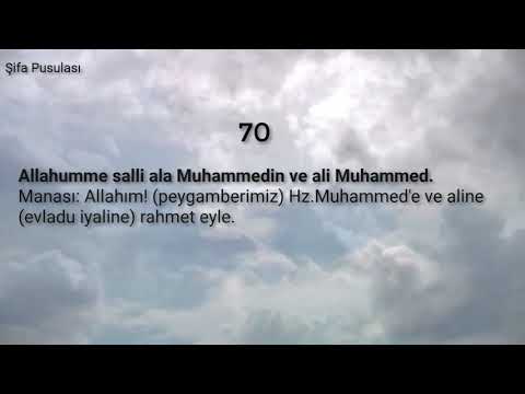 1000   SALAVATE  ALLAHÜMME SALLI ALA MUHAMMEDIN VE ALI MUHAMMED