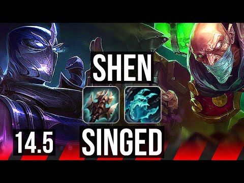 SHEN vs SINGED (TOP) | 3/1/10, 800+ games | BR Master | 14.5