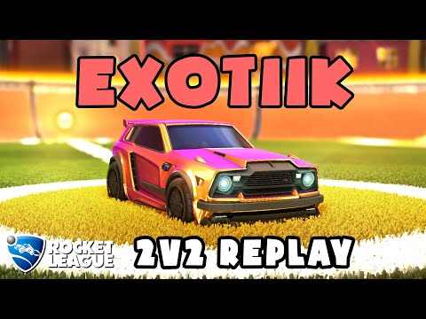 ExoTiiK Ranked 2v2 POV #193 - ExoTiiK & juicy VS Oski & wozyen - Rocket League Replays