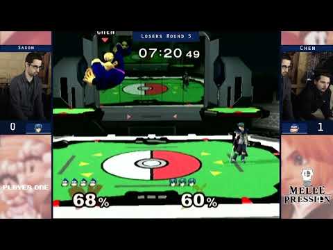 Melee Pression IV - Saxon (Marth) vs. Chen (DK) - Losers Round 5
