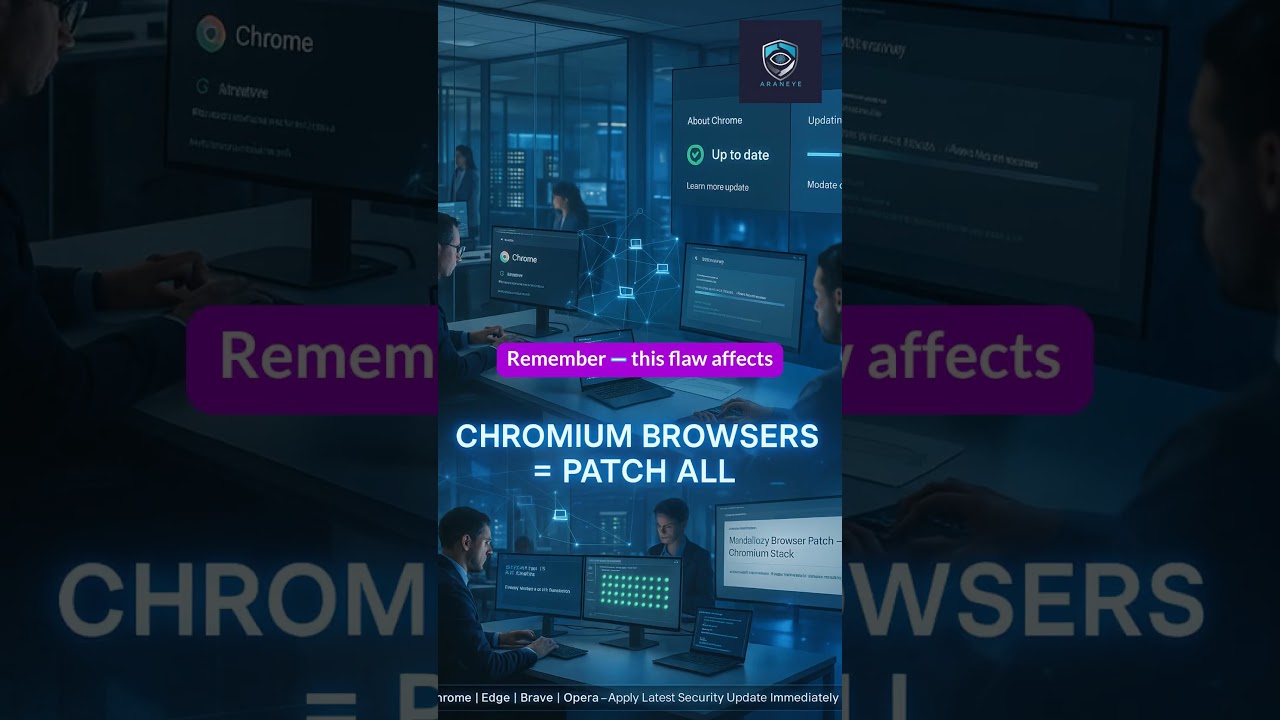 Update Chrome NOW! Billions at Risk 🚨| New Zero-Day Lets Hackers Control Your PC ⚠️ (CVE-2025-12036)
