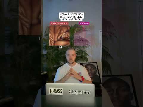 Megan Thee Stallion “Hiss” Diss Track Vs. Nicki Minaj “Big Foot” #shorts #megantheestallion #nicki