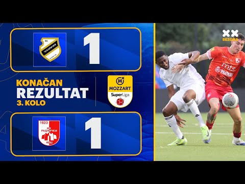 MBSLS 2025/26 - 3.kolo: ČUKARIČKI – RADNIČKI NIŠ 1:1 (1:0)