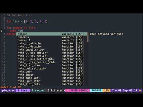Vimscript Tutorial List Iterating With While And For Loop