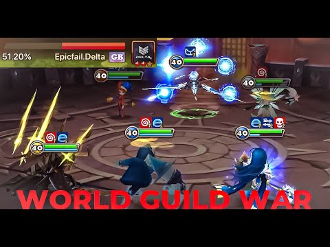 AMBER DOES INSANE DAMAGE! High G2 Guild War vs Epicfail.Delta - Global Server (Summoners War)