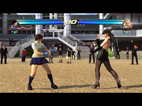 L7 128 Lili Rochefort y Asuka D VS Asuka y Jun - Tekken Tag 2 ( Uchiha x24 ) GamePlay PS3