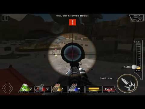 Kill Shot Primary Mission Region 20 - Kill 20 Enemies Part 47 Gameplay