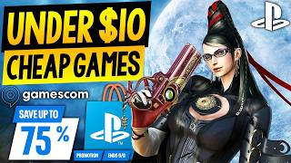 15 AMAZING PSN Game Deals UNDER $10! PSN Gamescom Sale CHEAP PlayStati
