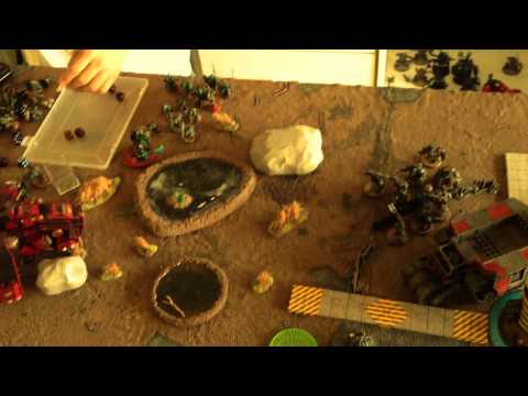 Pro 40K Battle Report Four: Stompin in da Yard- Blood Angels vs Orks