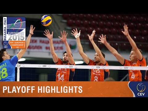 2015 Men's EuroVolley - Highlights Playoff round Slovenia vs The Netherlands