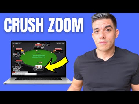 Small Tweaks to My Zoom Poker Strategy (Big Improvement)