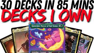 30 Unique and Underplayed Commander Decks I Own: EDH Deckbuilding