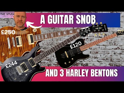 Three Harley Benton Guitars And A Guitar Snob - What Could Go Wrong?