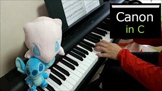 Download lagu カノン/CANON ピアノ パッヘルベル （春畑 セロリ）（初級）#20 mp3