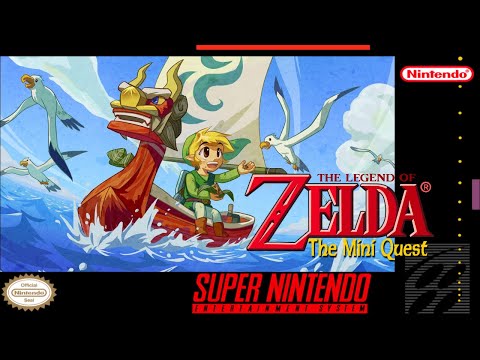 The Legend of Zelda - The Mini Quest - Hack of SMW (SNES)