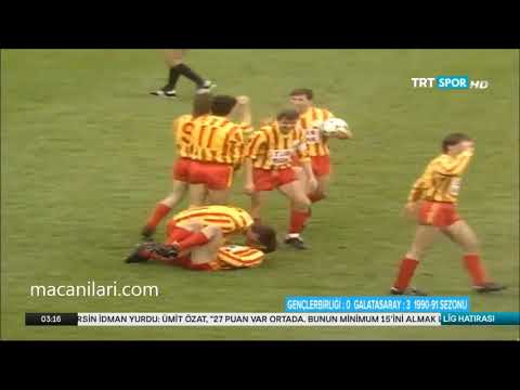 1990   1991 26  HAFTA GENÇLERBİRLİĞİ   GALATASARAY 0 3