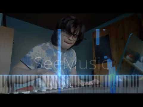 20 Years old Half-Asian Dude who looks like a Minor plays on the Piano to help you fall asleep :) 🦑