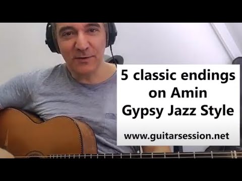 5 Gypsy Jazz Endings you should know !